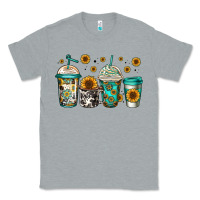 Heather Grey sunflowers coffee cups Classic Tee - Jasminsmagicworld