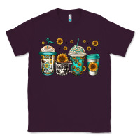 Plum sunflowers coffee cups Classic Tee - Jasminsmagicworld