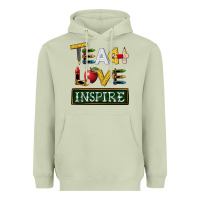 Matcha teach love inspire Heavyweight Hoodie - BarkalooDesign
