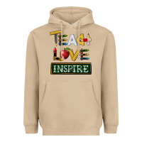 Mushroom teach love inspire Heavyweight Hoodie - BarkalooDesign