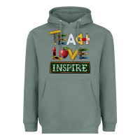 Sage teach love inspire Heavyweight Hoodie - BarkalooDesign