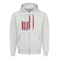 Dove Grey That_s What I Do I Fix Stuff And I Know Things American Flag Zipper Hoodie - trangStudio