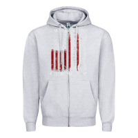 Heather Grey That_s What I Do I Fix Stuff And I Know Things American Flag Zipper Hoodie - trangStudio