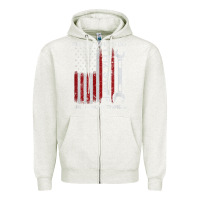 Oatmeal Heather That_s What I Do I Fix Stuff And I Know Things American Flag Zipper Hoodie - trangStudio