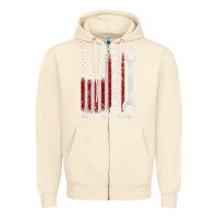 Sandshell That_s What I Do I Fix Stuff And I Know Things American Flag Zipper Hoodie - trangStudio
