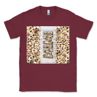 Burgundy mother's day mimi leopard tumbler tbs Classic Tee - TumblerDesignByShophia