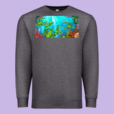 Lobster License Plate Premium Sweatshirt Designed By Barkaloodesign