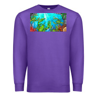 Purple lobster license plate Premium Sweatshirt - BarkalooDesign