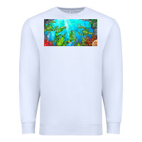 White lobster license plate Premium Sweatshirt - BarkalooDesign