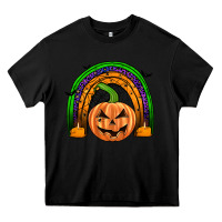 Black halloween rainbow Heavy Core Tee - JahusDesignShop