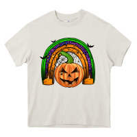 Cream halloween rainbow Heavy Core Tee - JahusDesignShop