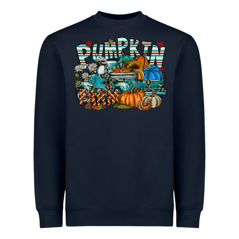 Pumpkin Farm Heavyweight Sweatshirt by SublimationCraftShop | Teevron