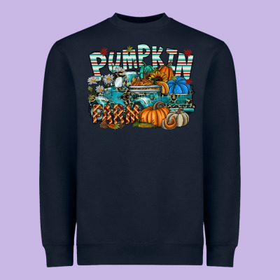 Pumpkin Farm Heavyweight Sweatshirt Designed By Sublimationcraftshop
