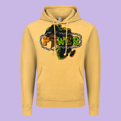 Power Black History Vintage Hoodie Designed By Howdyjamesfarm