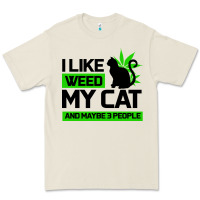 Bone Cat Weed I Like My Cat Gift Premium Tee - Bettercallsaul