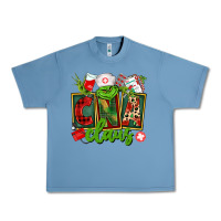 Pebble Blue cna  certified nursing assistant claus Urban Heavy Tee - CowGirlArtShop