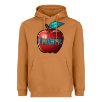 Meerkat apple teacher Heavyweight Hoodie - BarkalooDesign
