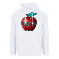 White apple teacher Heavyweight Hoodie - BarkalooDesign