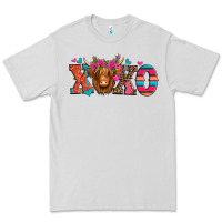 Dove Grey xoxo valentine's day highland cow Premium Tee - Jasminsmagicworld