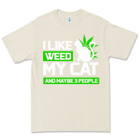 Bone Cat Weed I Like My Cat Gift Premium Tee - Bettercallsaul