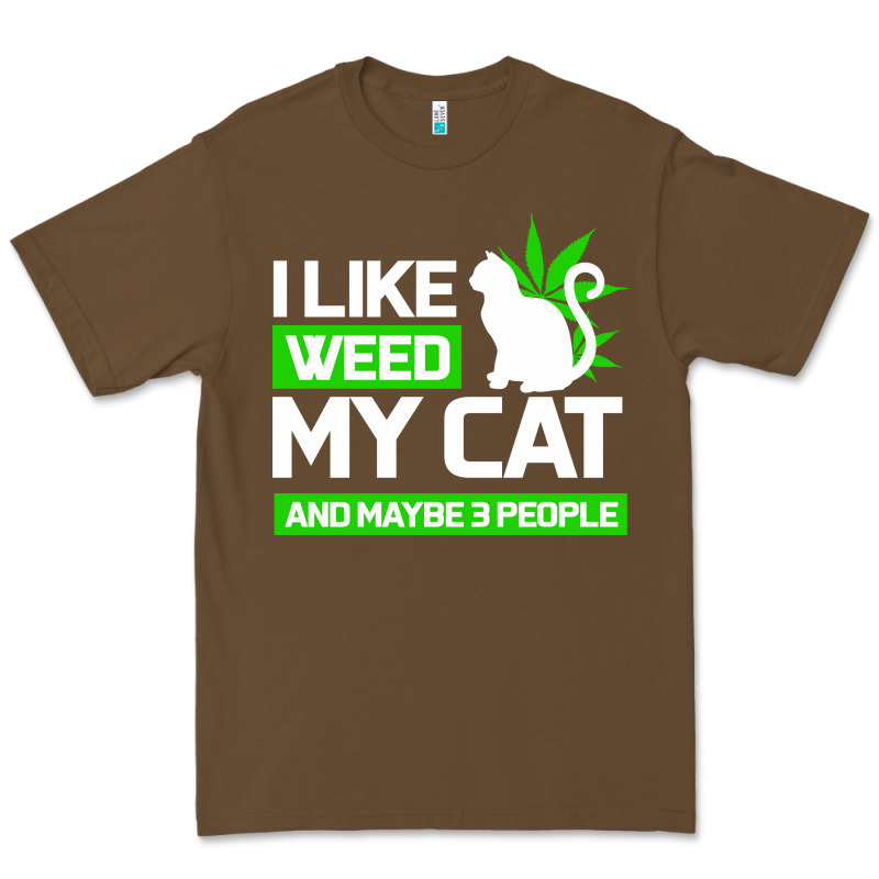 Cat Weed I Like My Cat Gift Premium Tee by Bettercallsaul | Teevron