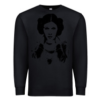 Black vintage leia Premium Sweatshirt - trangStudio