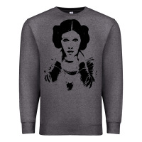 Charcoal Heather vintage leia Premium Sweatshirt - trangStudio