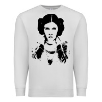 Dove Grey vintage leia Premium Sweatshirt - trangStudio