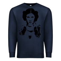 Navy vintage leia Premium Sweatshirt - trangStudio