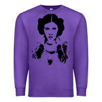 Purple vintage leia Premium Sweatshirt - trangStudio