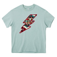 Arona Western Aztec Pattern Lightning Heavy Core Tee - Bettercallsaul