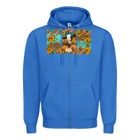 True Royal Fall cow Zipper Hoodie - Artiststas