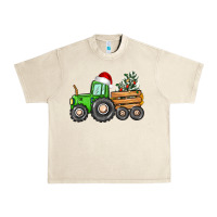 Sandshell christmas tractor Urban Heavy Tee - CowGirlArtShop