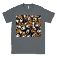 Charcoal Heather pool with leopard tumbler tbs Classic Tee - TumblerDesignByShophia