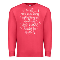 Cardinal edgar allan poe literary gift, annabel lee quote gothic poet t shirt Premium Sweatshirt - trangStudio