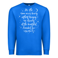 True Royal edgar allan poe literary gift, annabel lee quote gothic poet t shirt Premium Sweatshirt - trangStudio