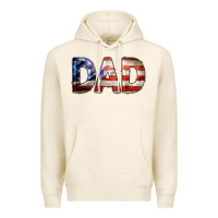 Tofu American Flag Dad 4th of July Premium Hoodie - LillyAllenDesigns