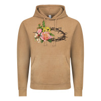 Vintage Camel Crown of thorns floral Easter Vintage Hoodie - CowGirlArtShop