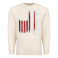 Sandshell That_s What I Do I Fix Stuff And I Know Things American Flag Premium Sweatshirt - trangStudio