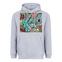 Heather Grey nurse tumbler Heavyweight Hoodie - BarkalooDesign