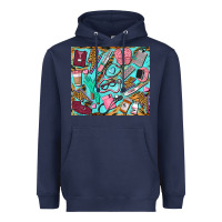 Navy nurse tumbler Heavyweight Hoodie - BarkalooDesign