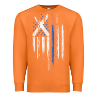 Carrot Scottish American Flag Combo Scotland USA Saltire Gift Premium Sweatshirt - trangStudio