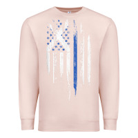 Pale Pink Scottish American Flag Combo Scotland USA Saltire Gift Premium Sweatshirt - trangStudio