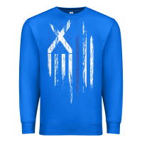 True Royal Scottish American Flag Combo Scotland USA Saltire Gift Premium Sweatshirt - trangStudio