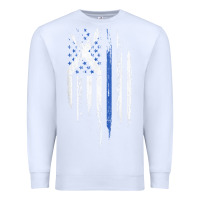 White Scottish American Flag Combo Scotland USA Saltire Gift Premium Sweatshirt - trangStudio