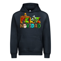 Navy feliz navidad sombrero Urban Hoodie - AdoDesignShop
