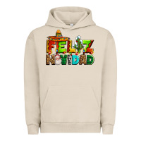 Pigment French Oak feliz navidad sombrero Urban Hoodie - AdoDesignShop