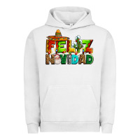 Pigment Lunar Rock feliz navidad sombrero Urban Hoodie - AdoDesignShop