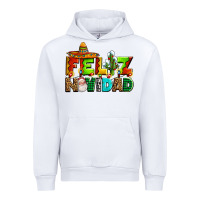 White feliz navidad sombrero Urban Hoodie - AdoDesignShop