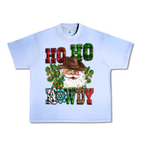 Grape Ice ho ho howdy santa Urban Heavy Tee - CowGirlArtShop